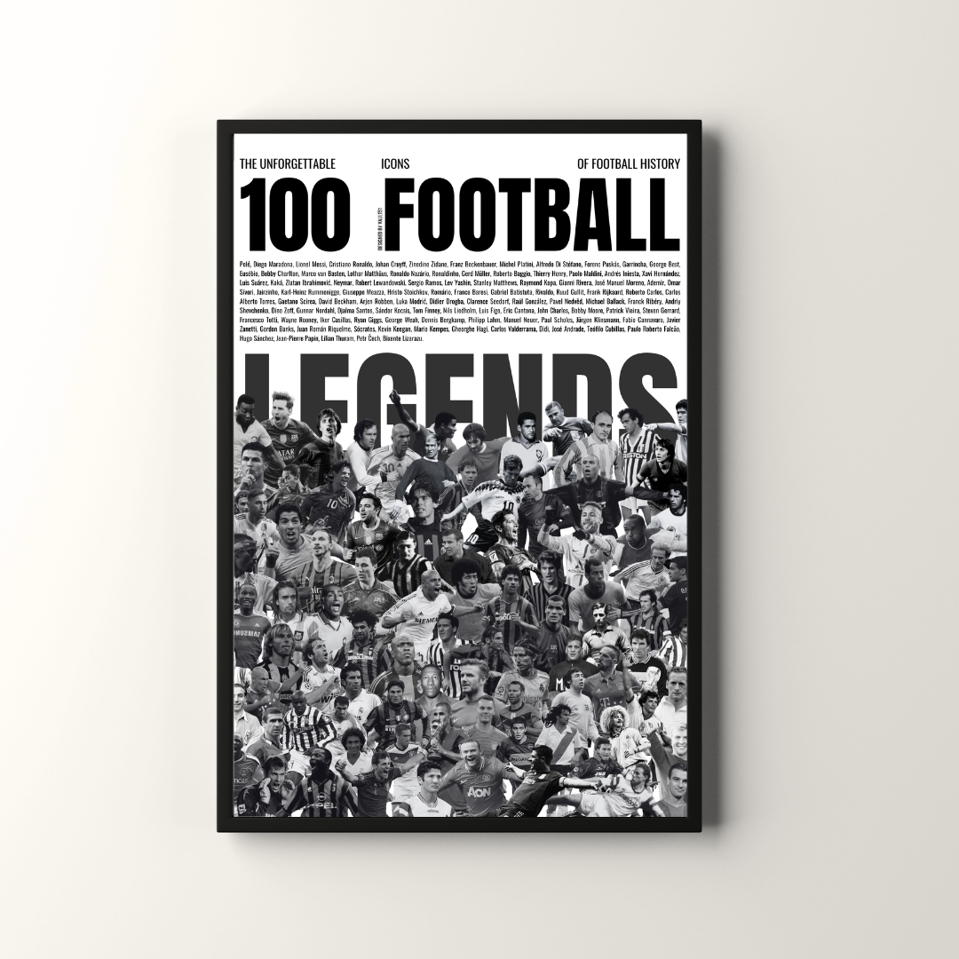 100 Football Legends — The Icons of the Game