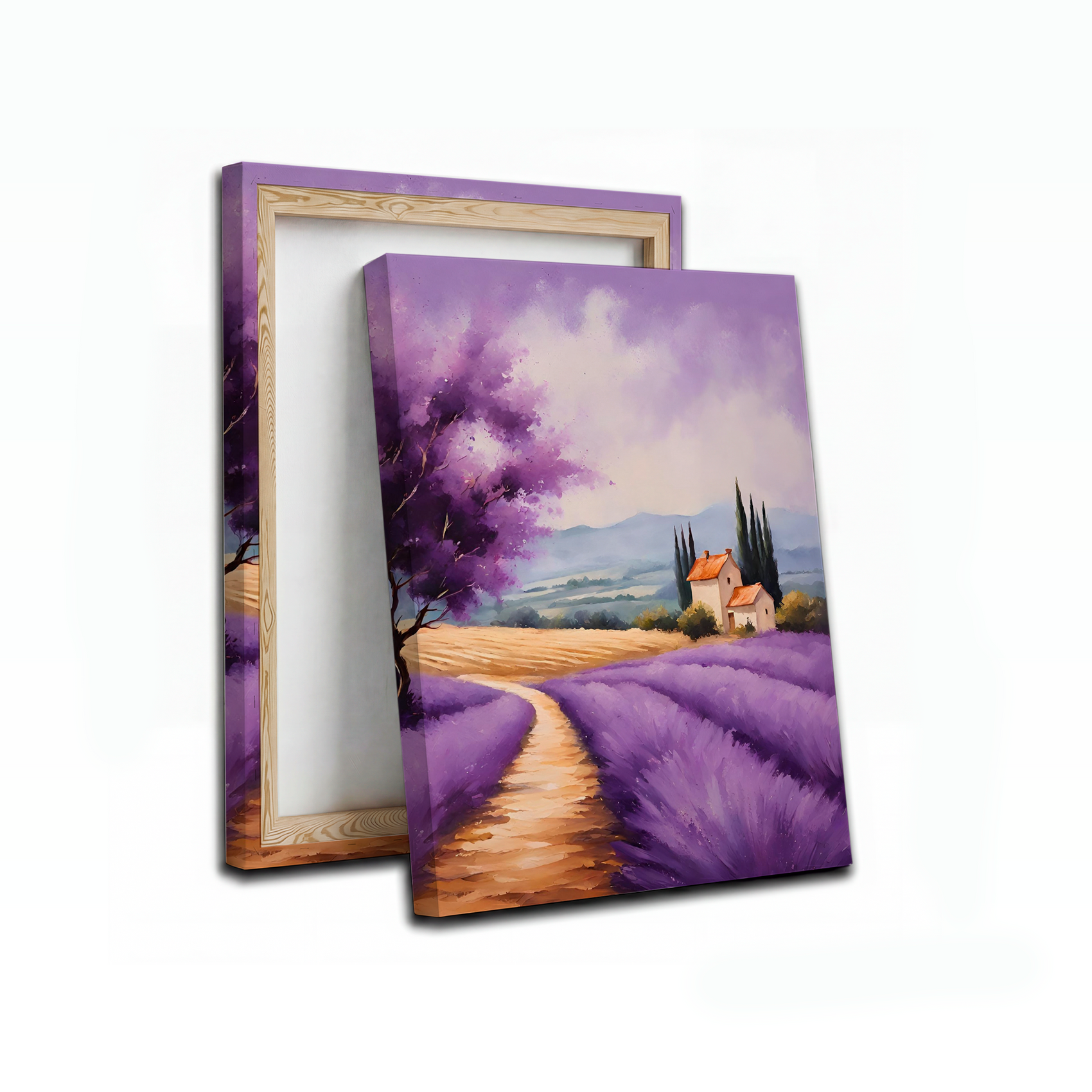 Amethyst Meadows Canvas Frame