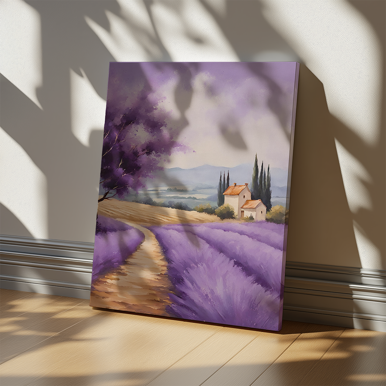 Amethyst Meadows Canvas Frame