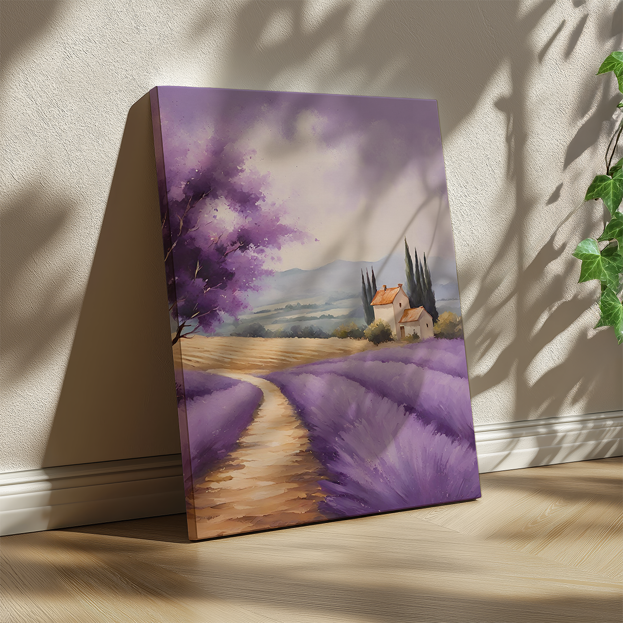 Amethyst Meadows Canvas Frame