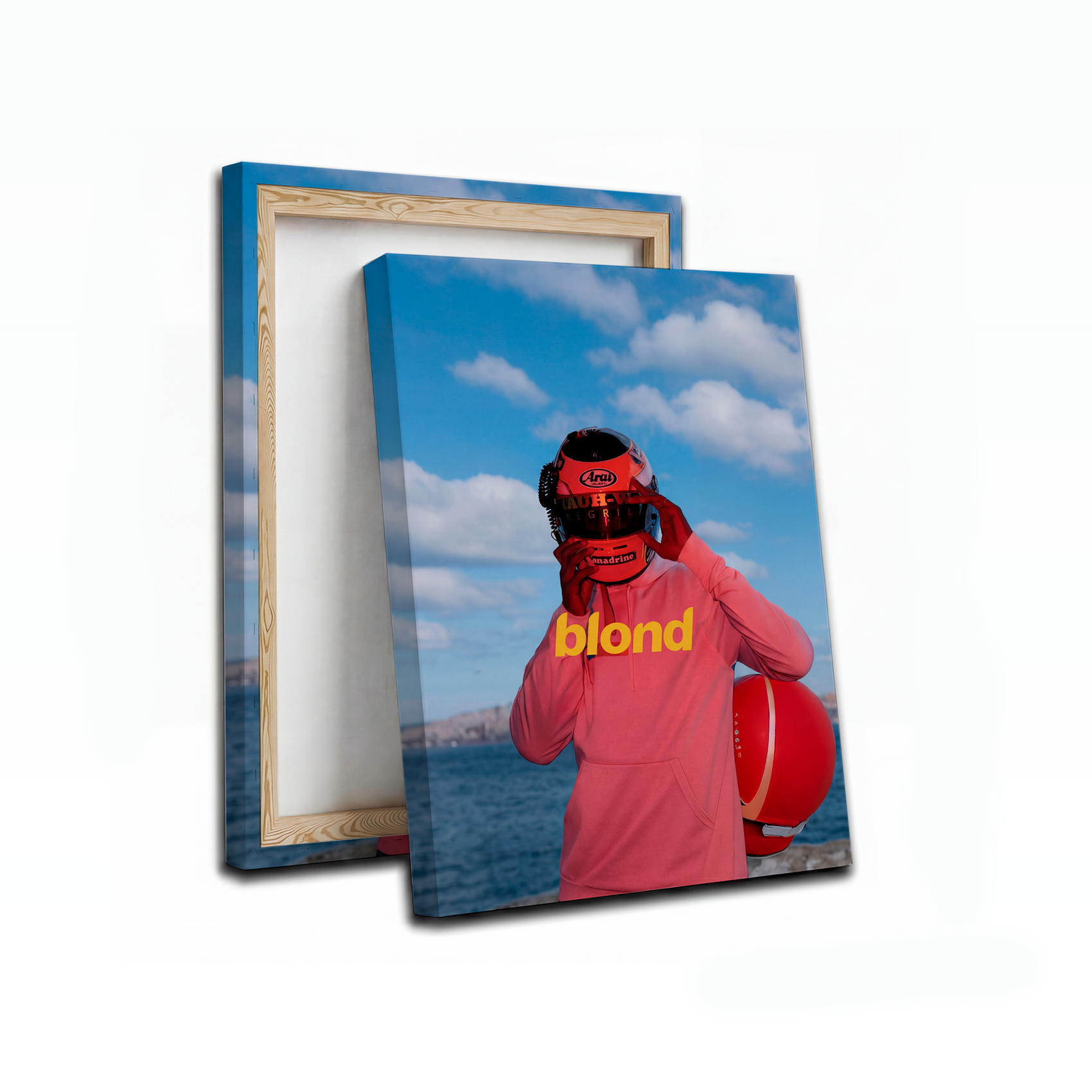 Blonde Canvas Frame