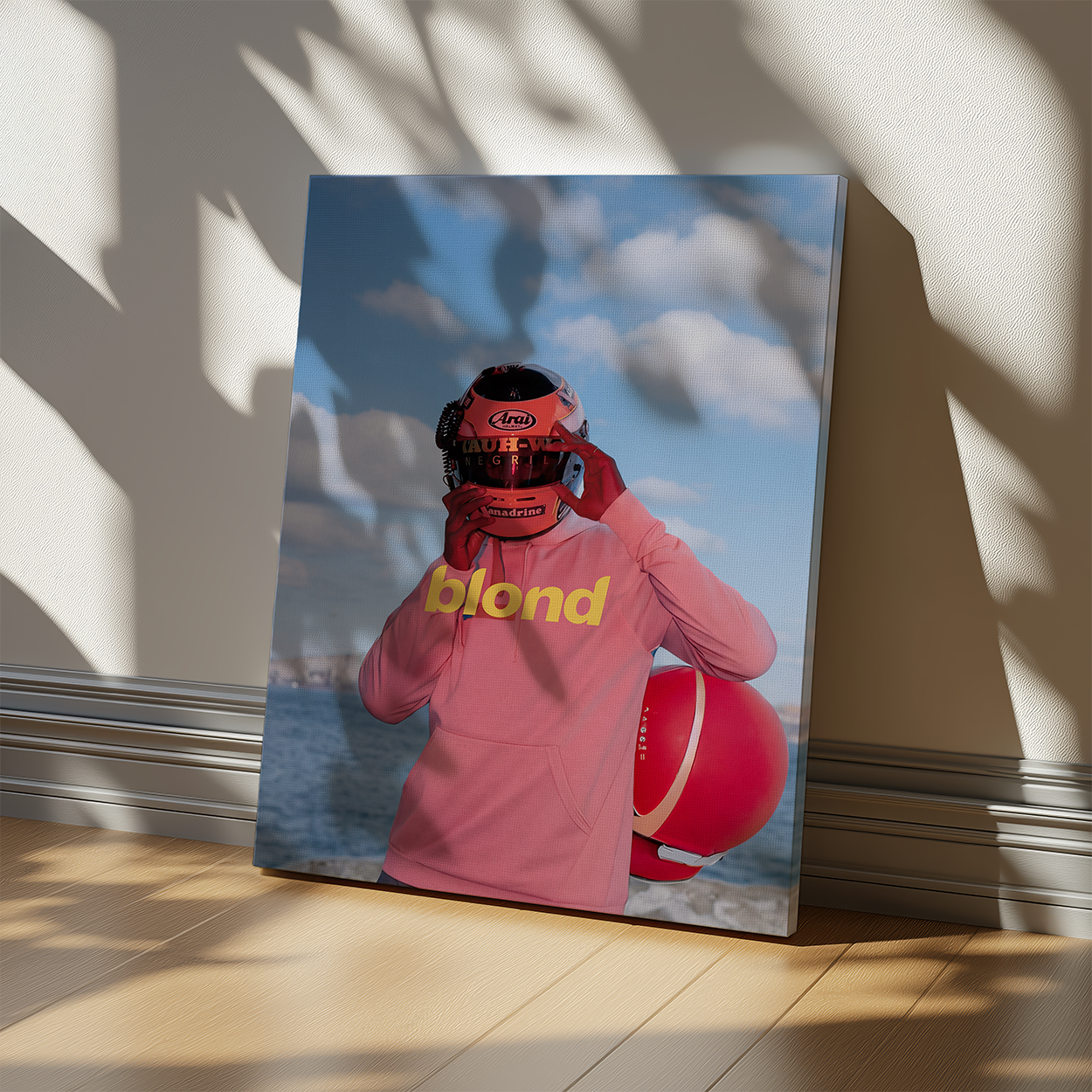 Blonde Canvas Frame