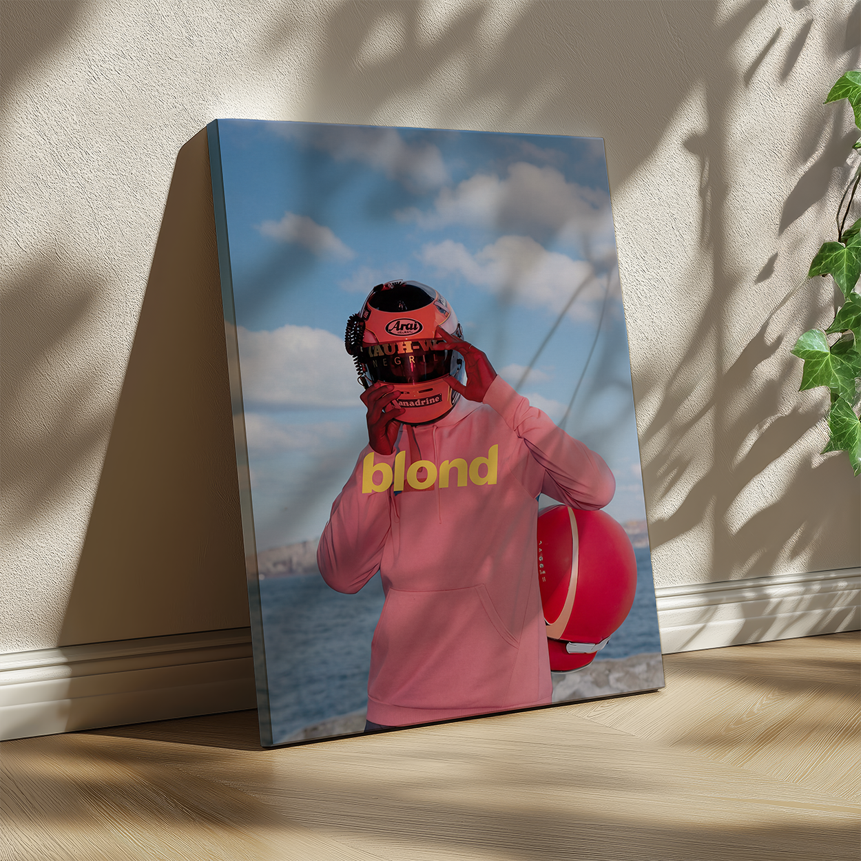 Blonde Canvas Frame