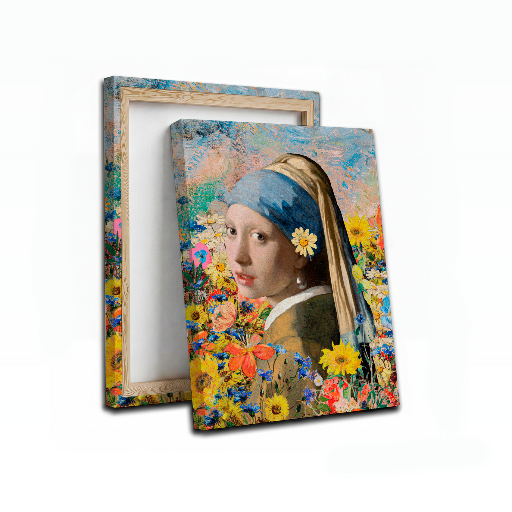 Blooming Silence Canvas Frame