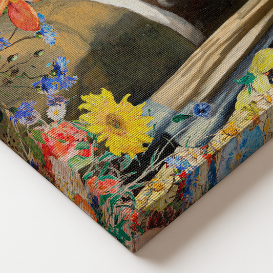 Blooming Silence Canvas Frame