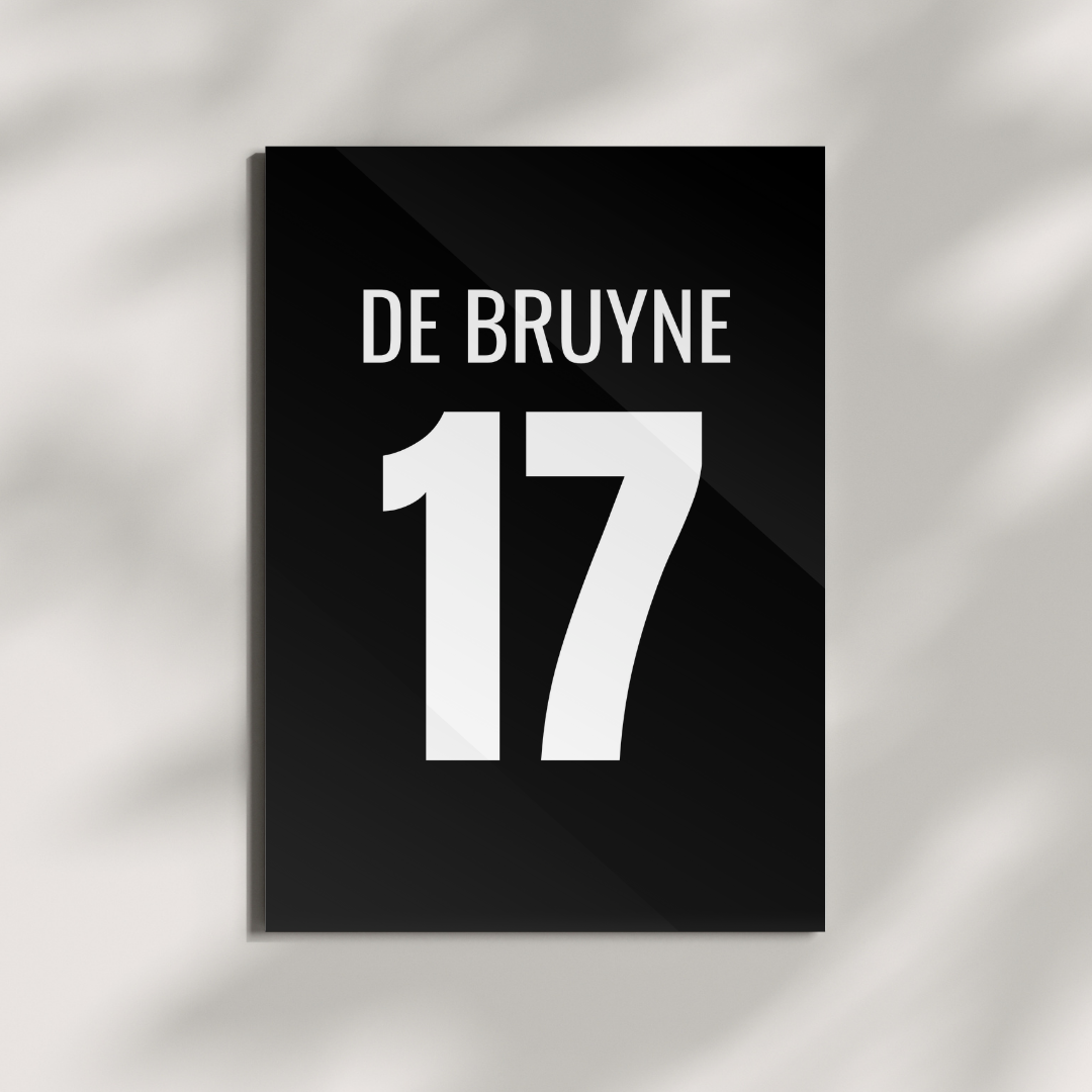 Kevin De Bruyne 17 — Iconic Player Number