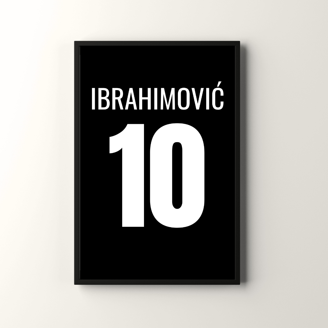 Zlatan Ibrahimović 10 — Iconic Player Number