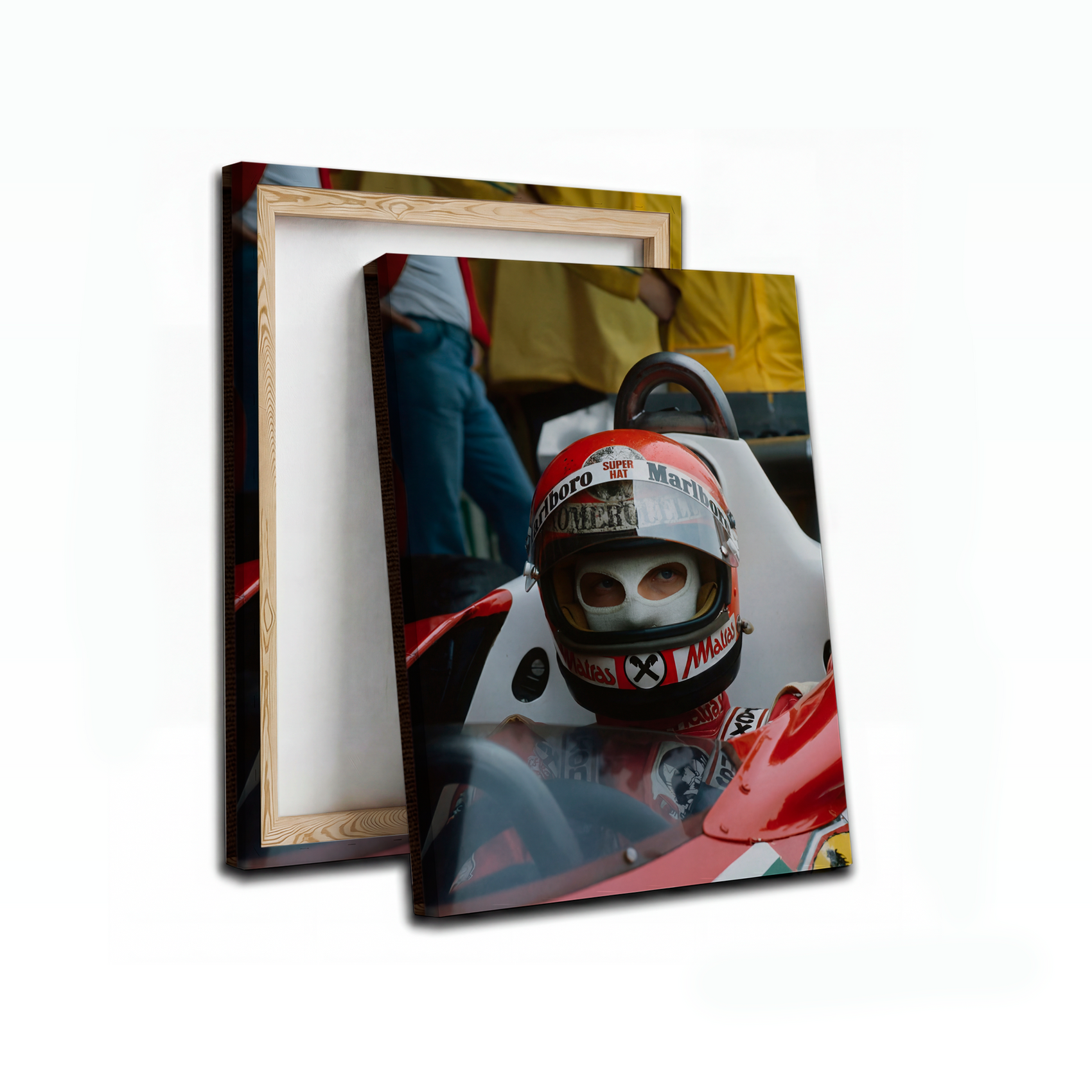 Niki Lauda Ferrari Canvas