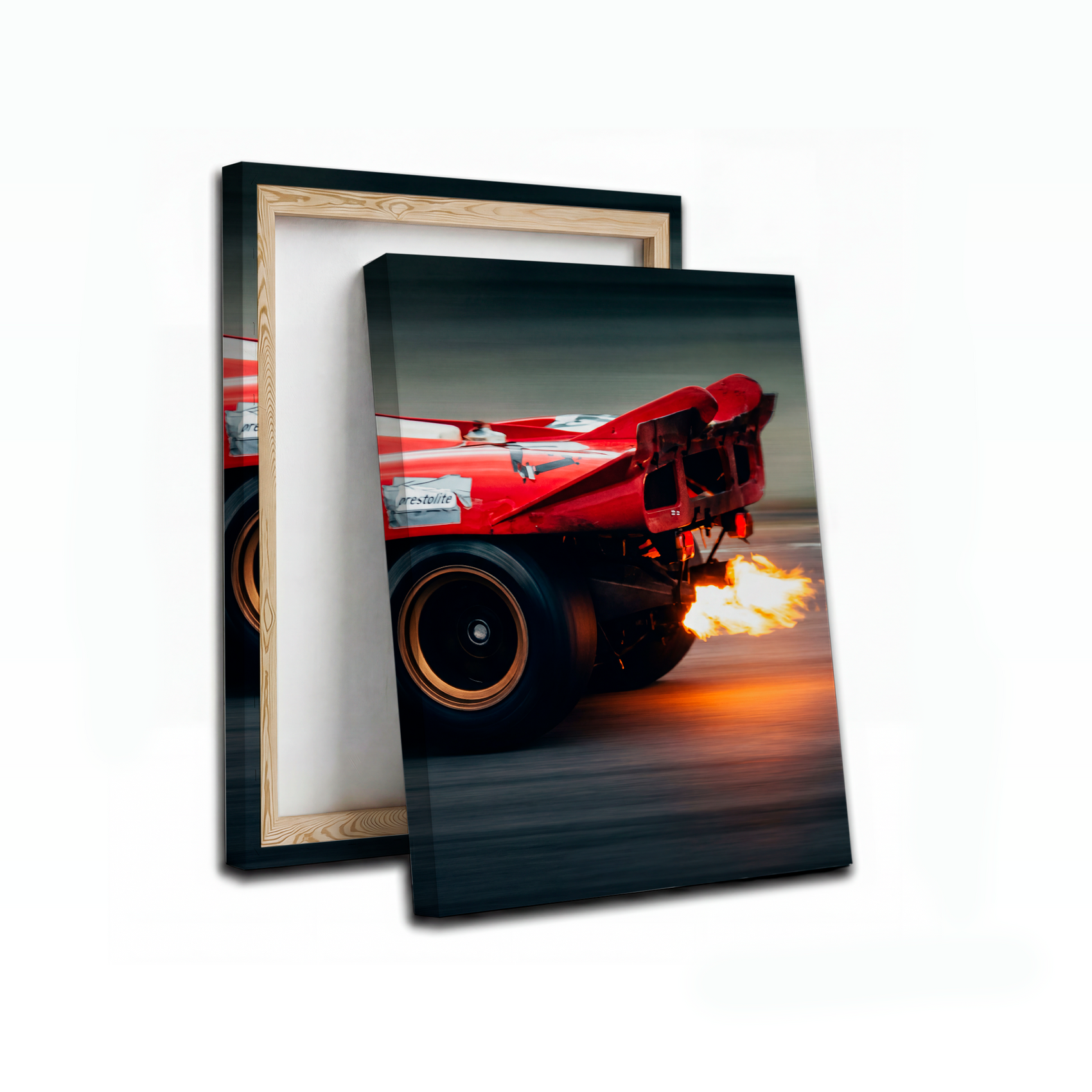 Rear View Canvas