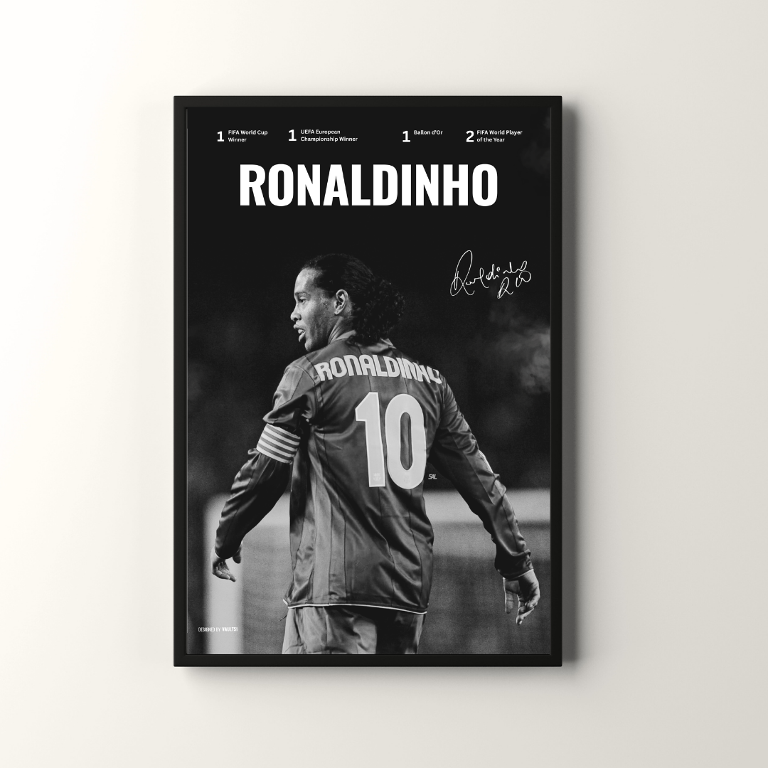 Ronaldinho — The Magician (Monochrome Edition)