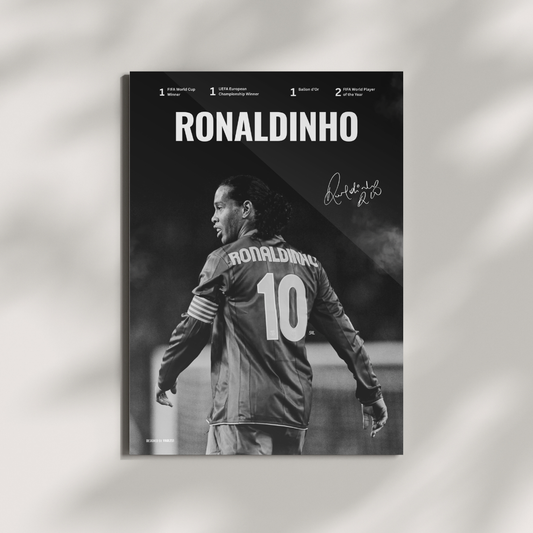 Ronaldinho — The Magician (Monochrome Edition)