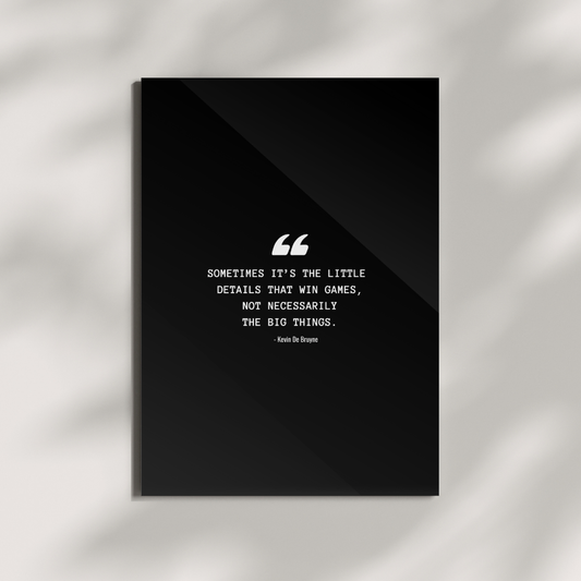 “The Power of Details” — Kevin De Bruyne