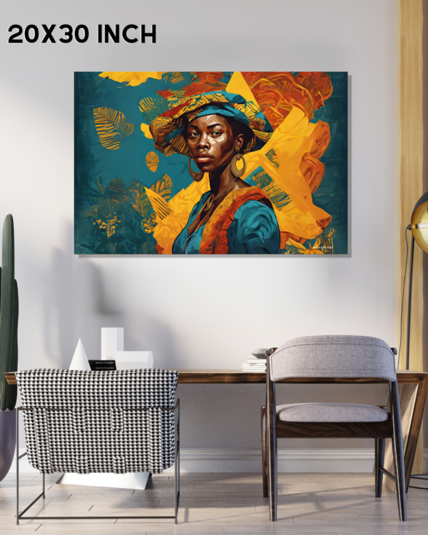 Ethereal Essence: Celebrating Black Beauty Portrait