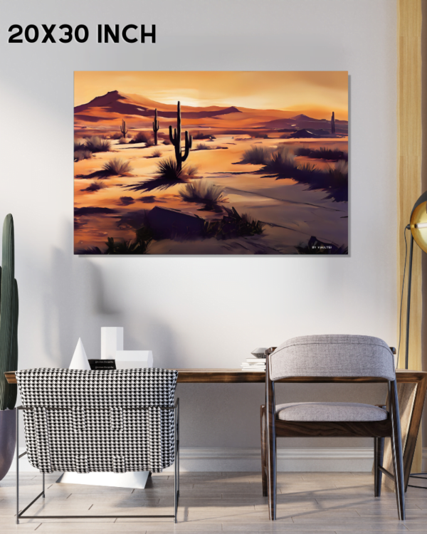 Dunes at Dusk: A Desert Mirage Unveiled