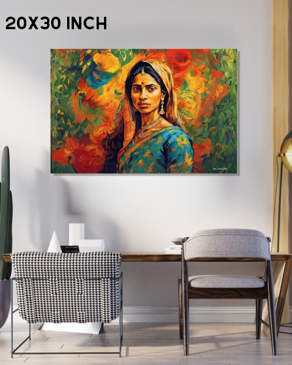 Whispers of Tradition: Embracing the Indian Woman