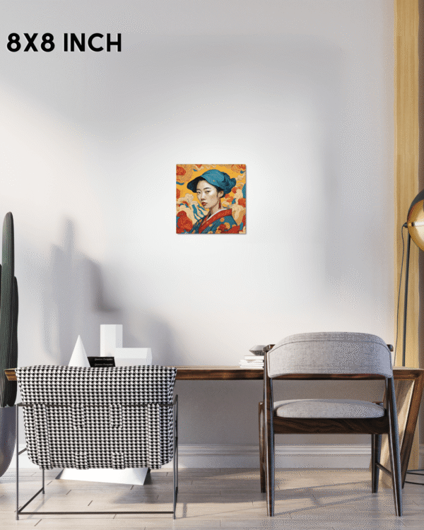 Harmony Unveiled: A Brushstroke of the Orient