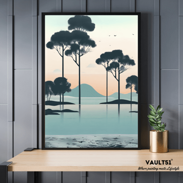 Dusk's Embrace: Azure Horizon