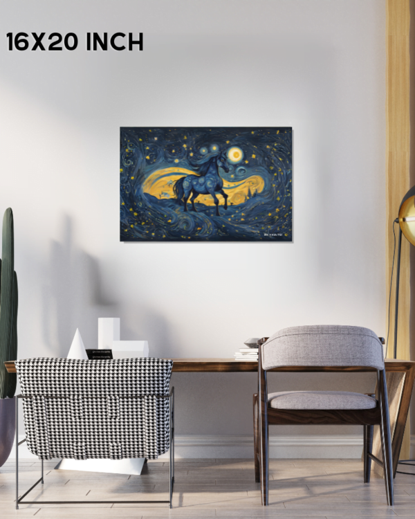 Galactic Stallion: Journey Across the Cosmos