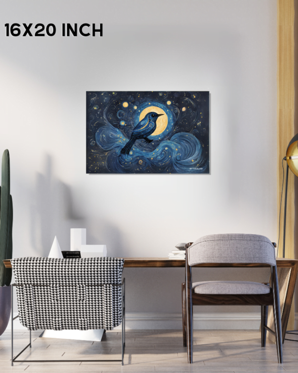 Stellar Songbird: Melodies Amidst the Cosmos