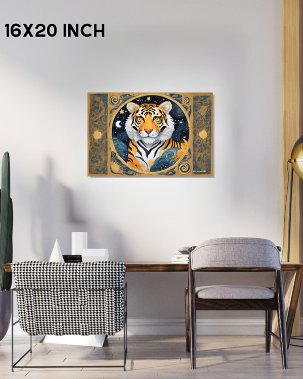 Ferocity in Restraint: The Tiger's Gaze