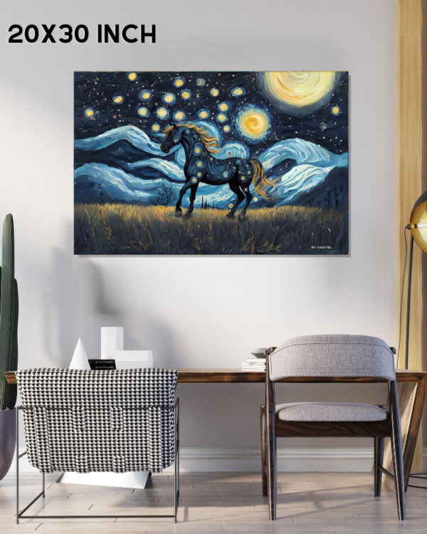 Equine Explorer: Riding the Celestial Waves