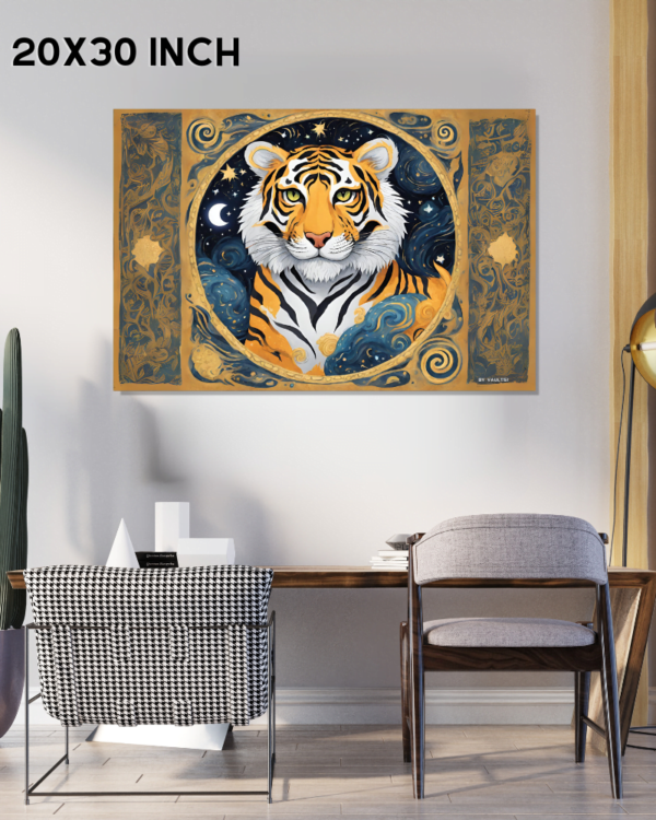 Ferocity in Restraint: The Tiger's Gaze