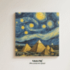 Pyramids of Perception: Van Gogh's Ode to Ancient Majesty
