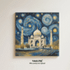 Starry Night Over the Taj Mahal
