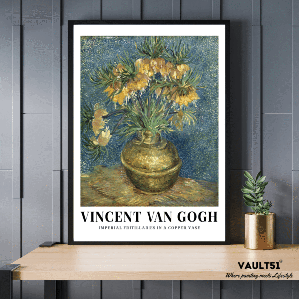 VAN GOGH Imperial Fritillaries in a Copper Vase