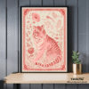Maximalist Collection : Pink Tiger Card