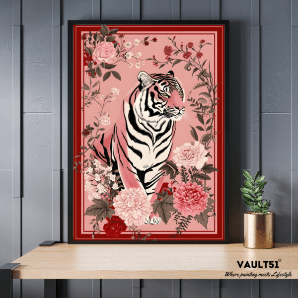 Maximalist Collection (2) Maximalist Collection : Pink Tiger Floral